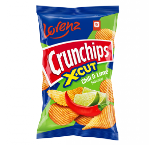 Crunchips X-cut chilli & Lime