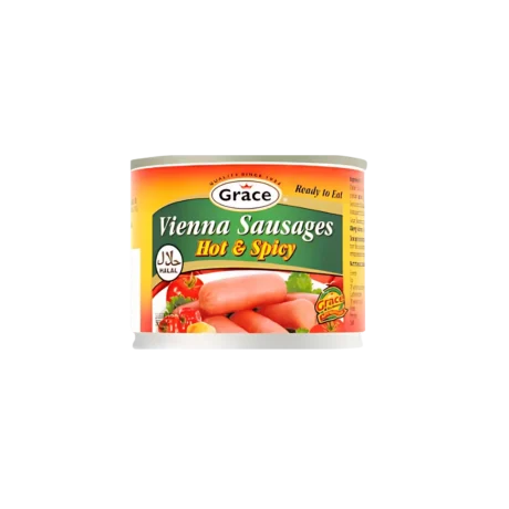 Grace Vienna Sausages Hot & Spicy 120g