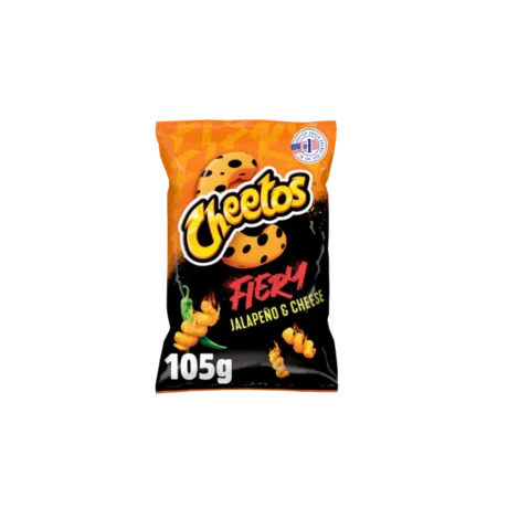 Cheetos Twisted Fiery Jalapeno & Cheese Crisps 27g