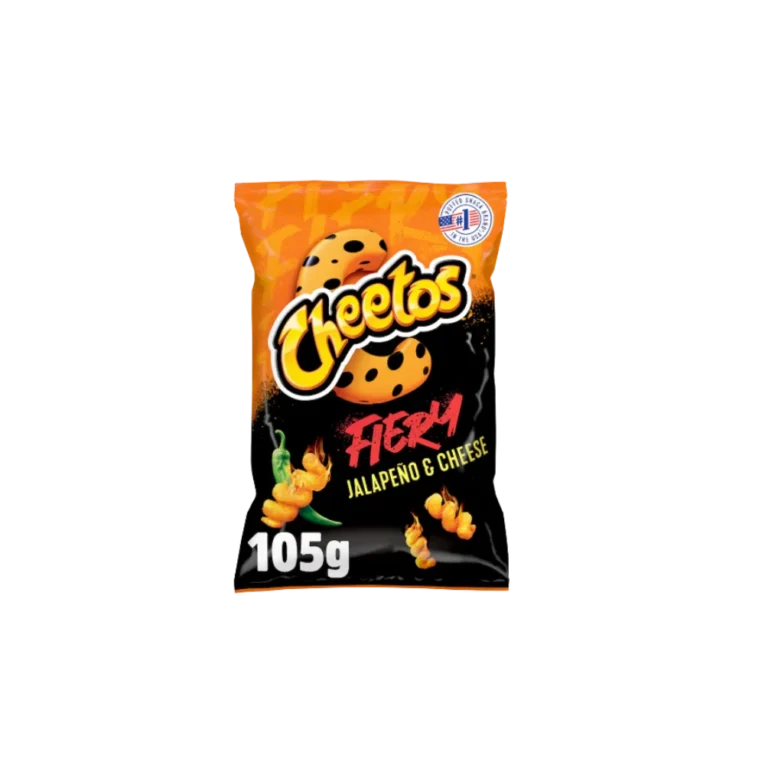 Cheetos Twisted Fiery Jalapeno & Cheese Crisps 27g
