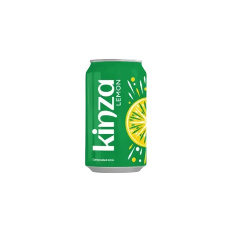 Kinza Lemon Carbonated Drink 320ml Can