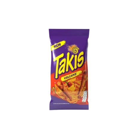 Takis Volcano Seasoned Chilli and Cheese Flavour Corn Snack