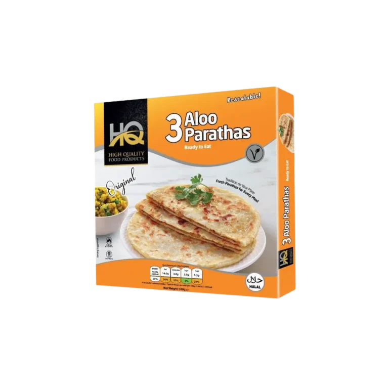HQ 3 Aloo Parathas 360g