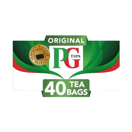 PG Tips Original Tea Bags 40 Pack