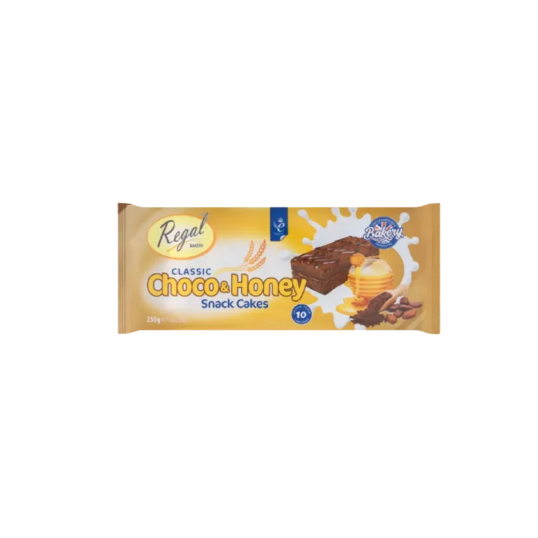 Regal Classic Choco & Honey Snack Cakes 250g