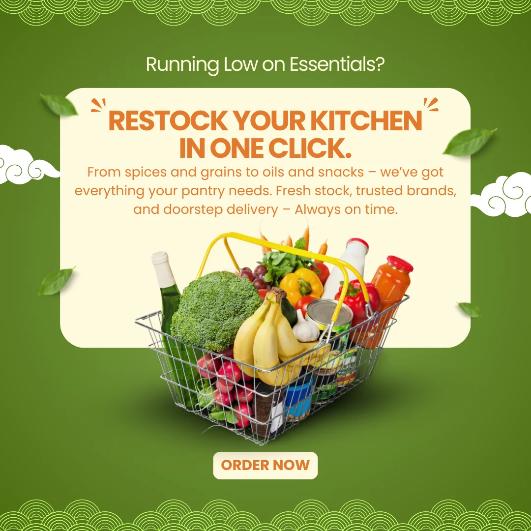 Restock Your Kitchen in One Click