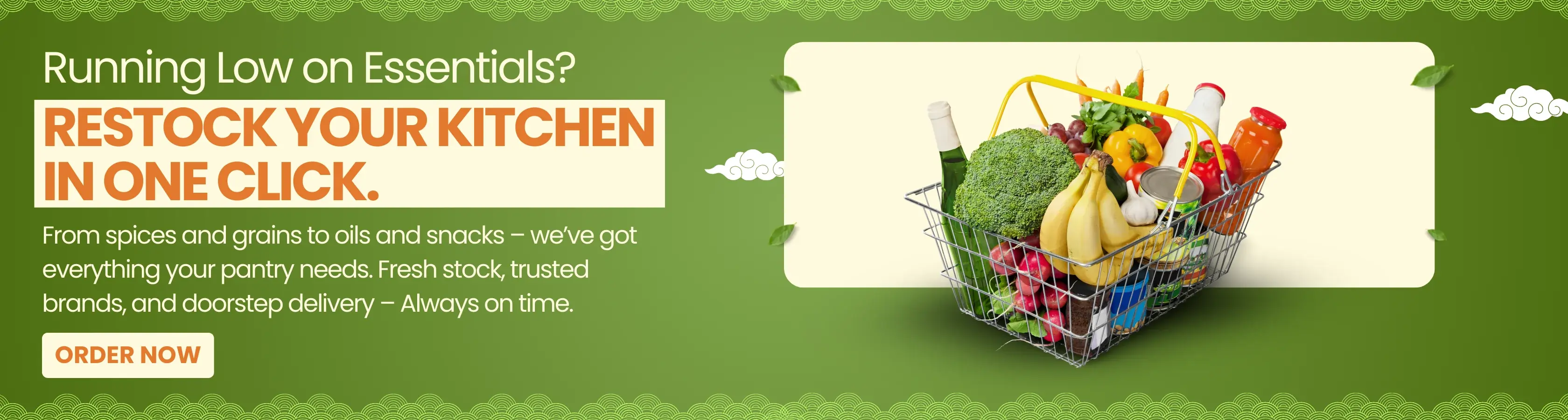 Restock Your Kitchen in One Click