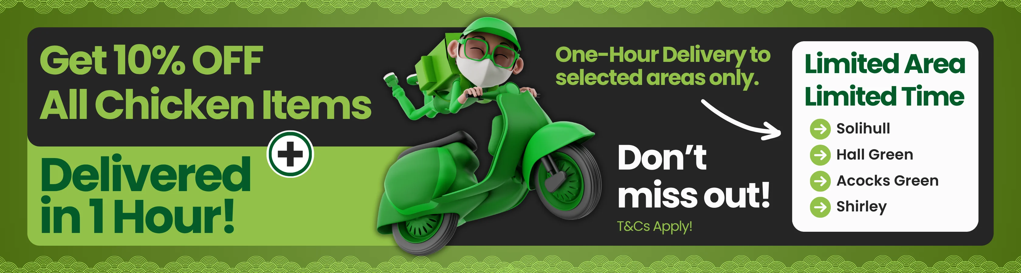 1 Hour Delivery