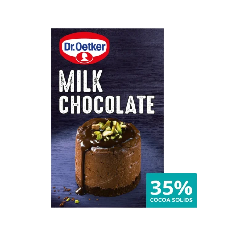 Dr Oetker Milk Chocolate 35% Cocoa Solids 100g