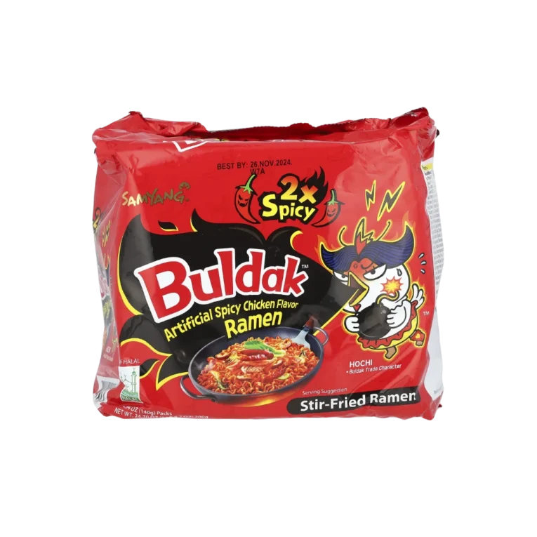 Samyang Buldak 2x Spicy Hot Chicken Flavour Stir Fried Ramen 140g