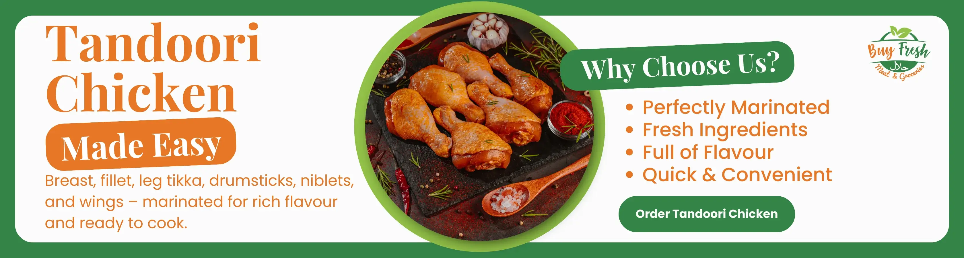 Tandoori Chicken Made Easy