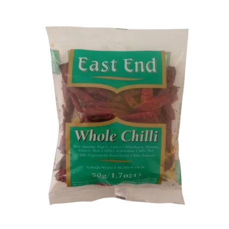 East End Whole Chilli 50g
