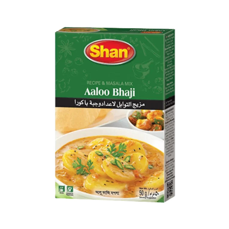 Shan Aaloo Bhaji Recipe & Masala Mix 50g